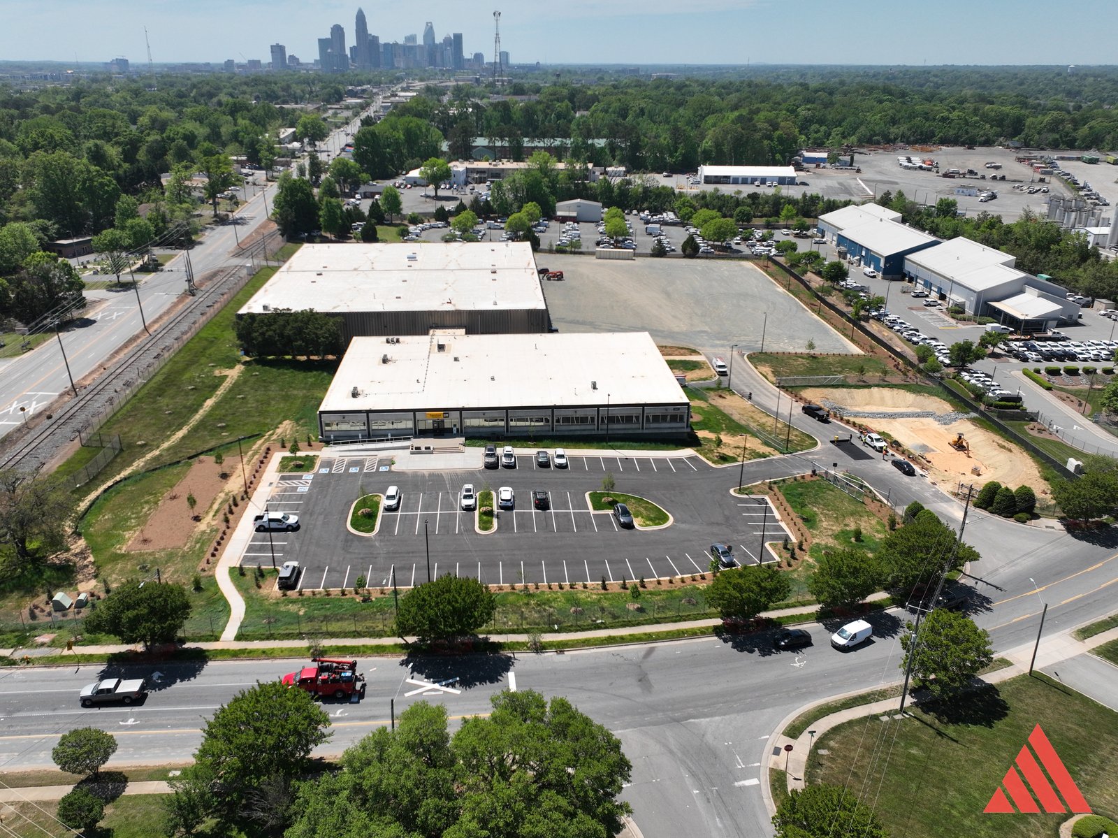 Carolina CAT dealership site, North Graham Street, Charlotte, NC (2026)
